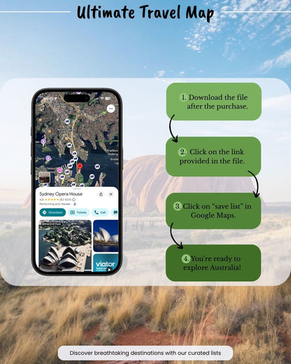 Australia Travel Map - Sight Maps