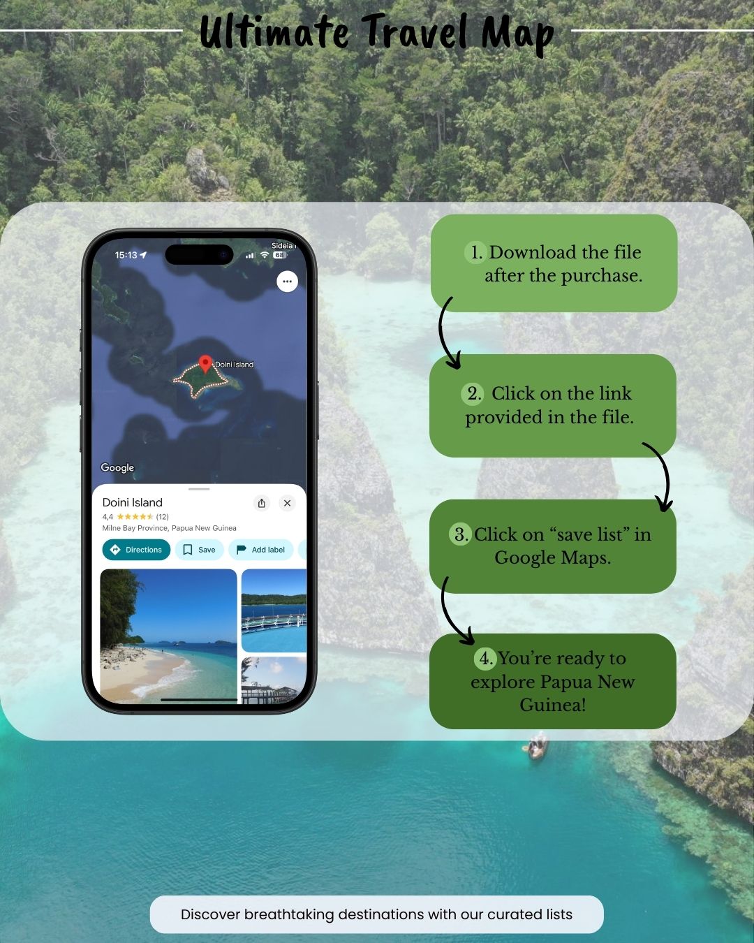 Papua New Guinea Travel Map - Sight Maps