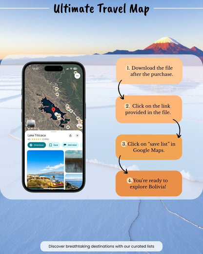 Bolivia Travel Map - Sight Maps