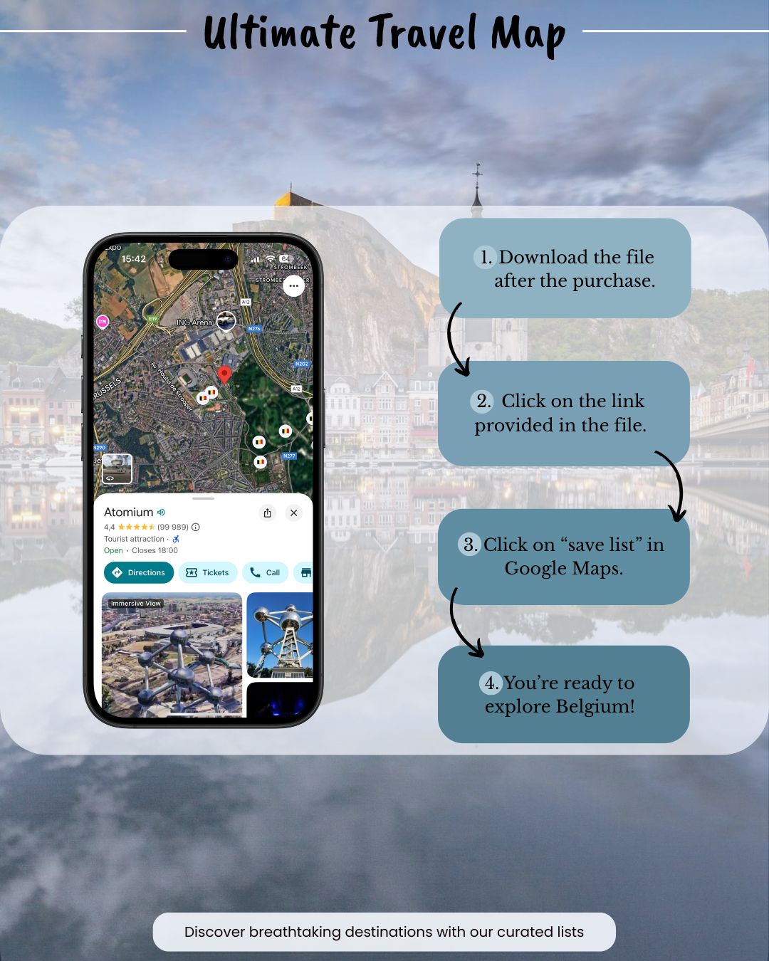 Belgium Travel Map - Sight Maps