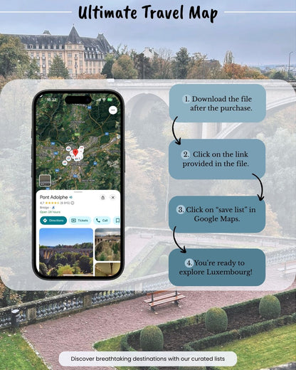 Luxembourg Travel Map - Sight Maps