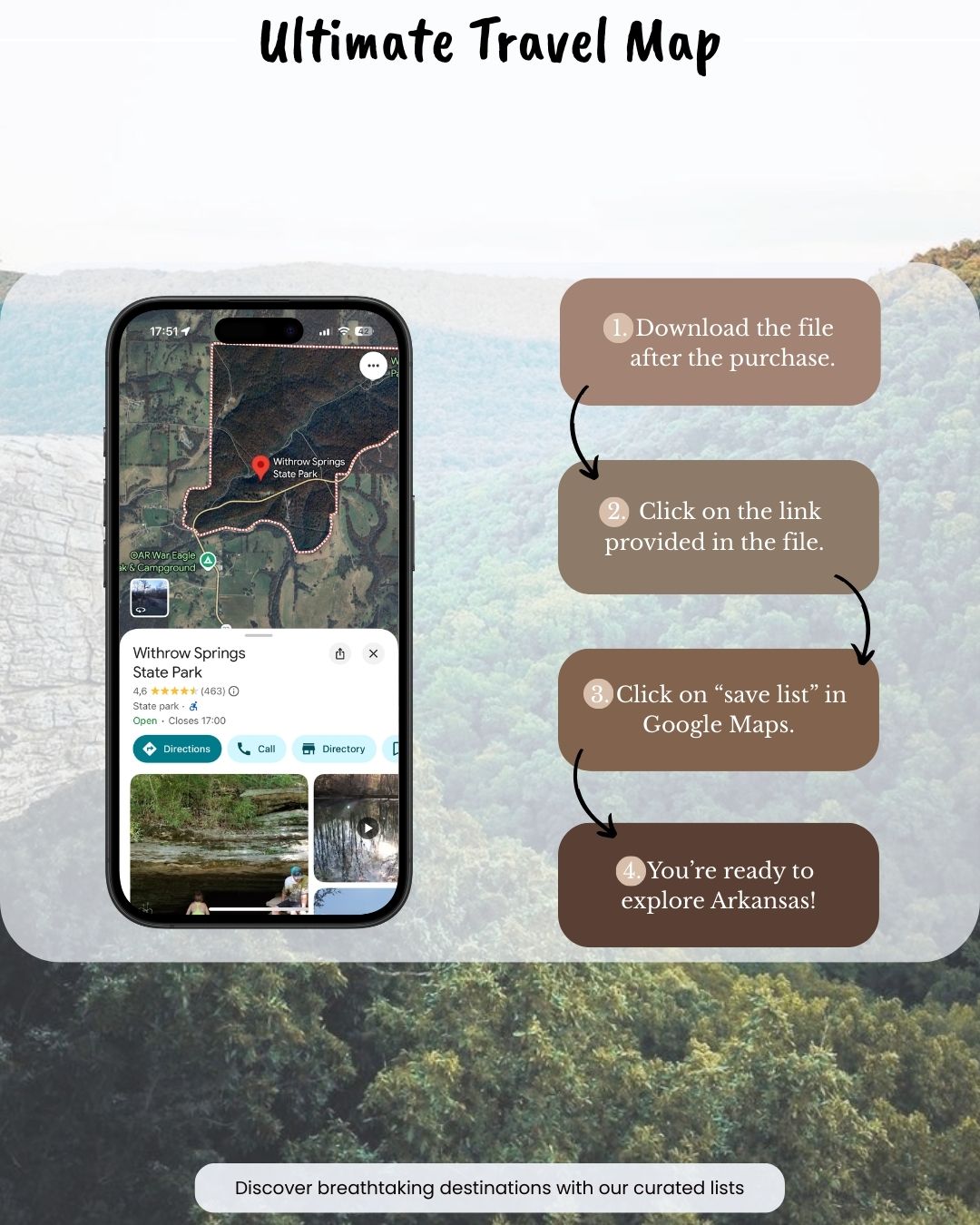 Arkansas Travel Map - Sight Maps