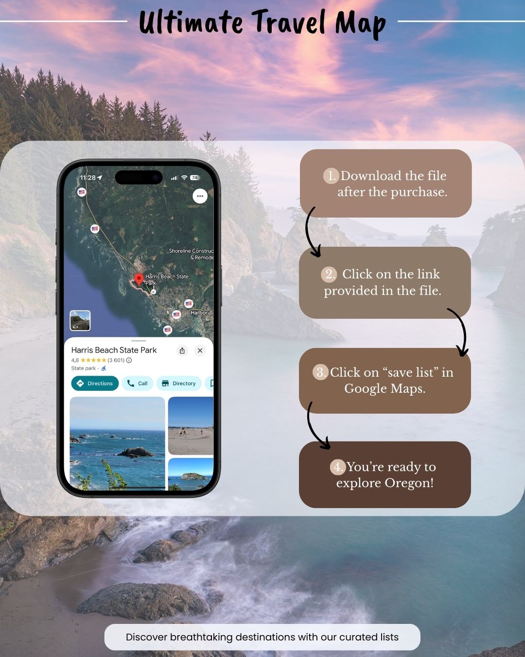 U.S. West Coast Road Trip Bundle - Sight Maps