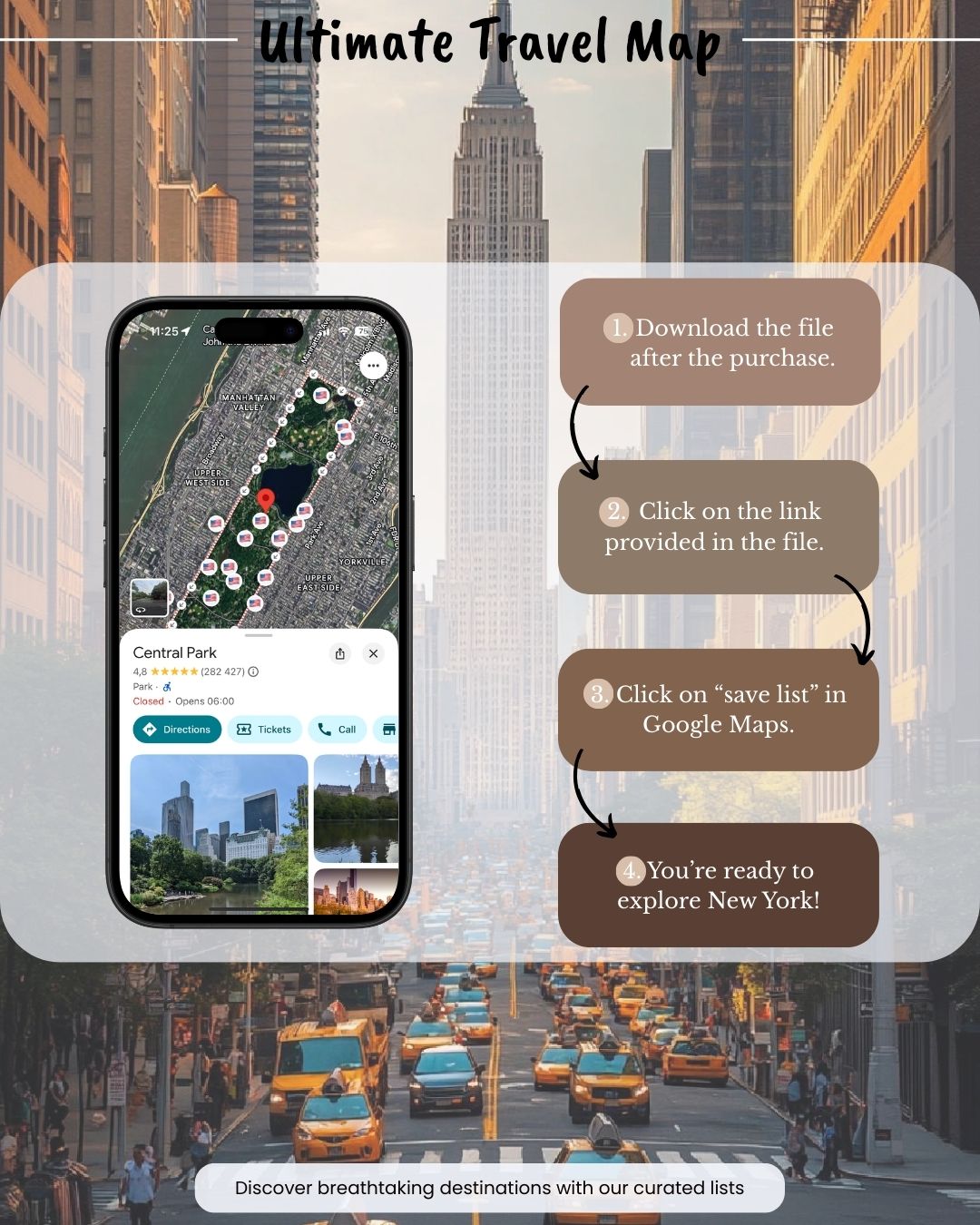 New York Travel Map - Sight Maps