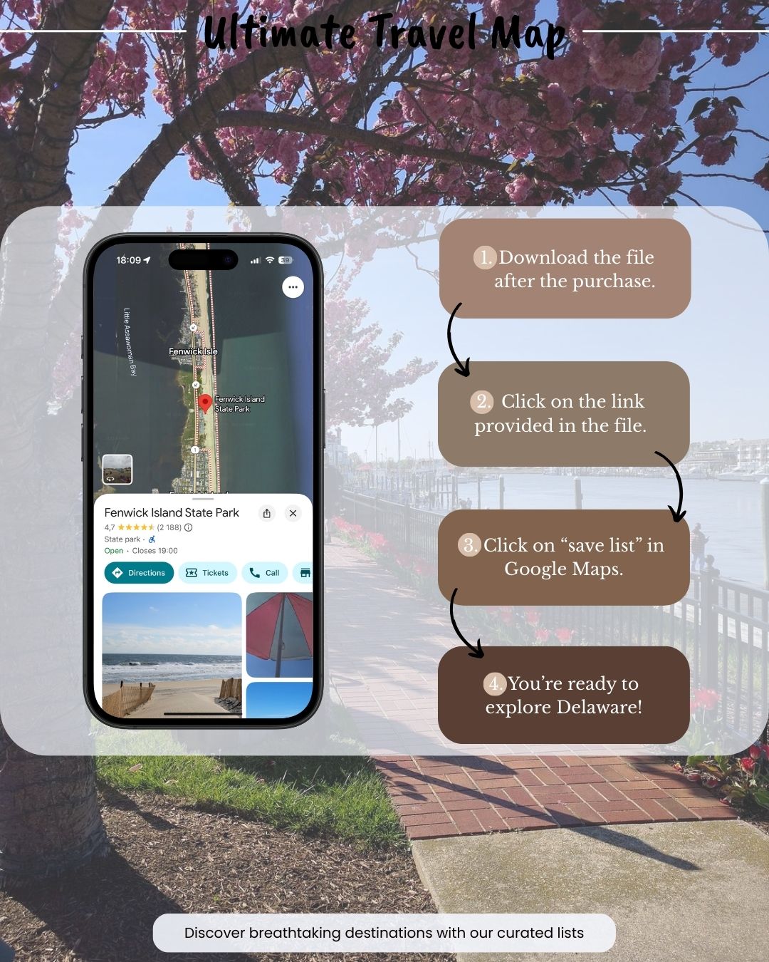 Delaware Travel Map - Sight Maps