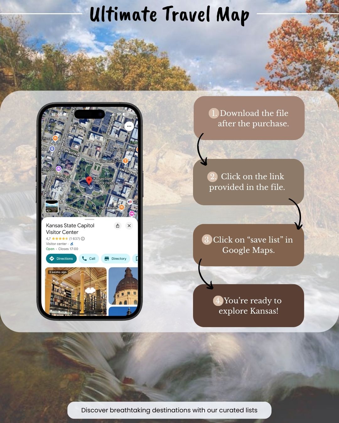 Kansas Travel Map - Sight Maps