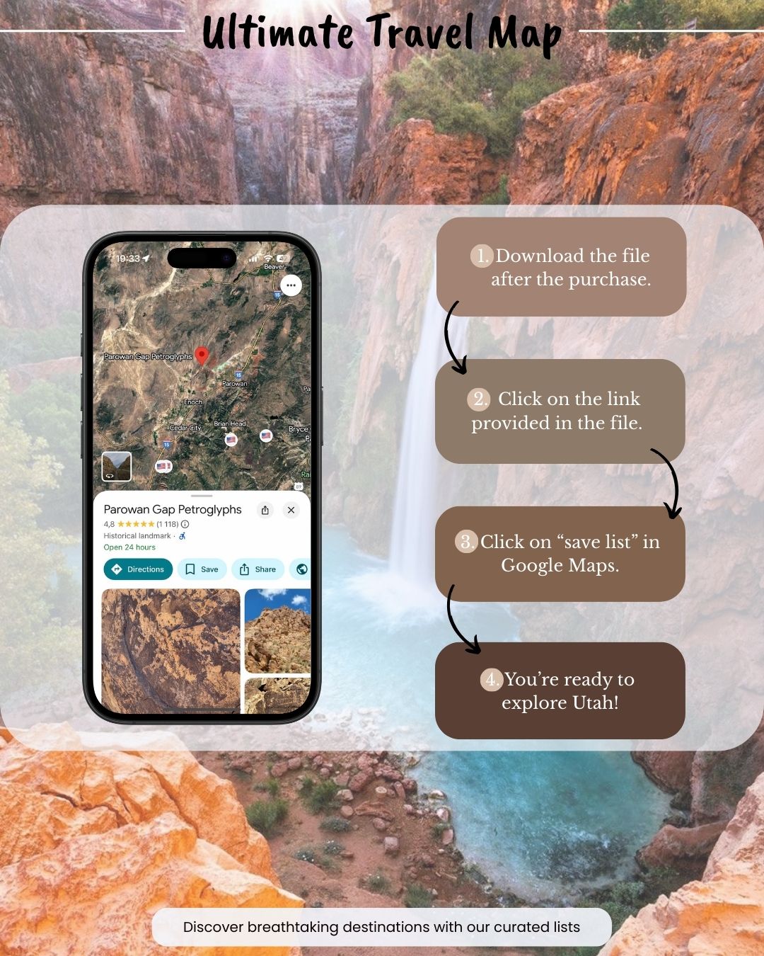 Utah Travel Map - by Sight Maps