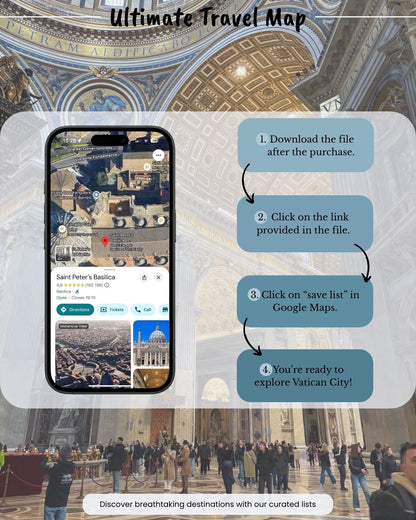 Vatican City Travel Map - Sight Maps