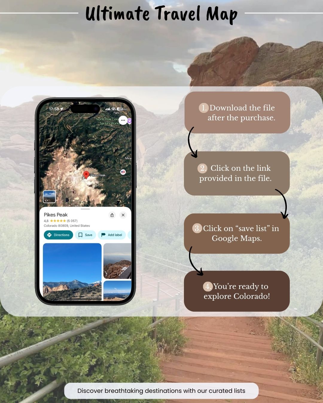 Colorado Travel Map - Sight Maps