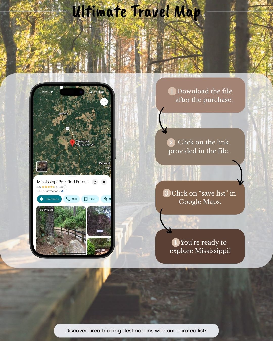 Mississippi Travel Map - Sight Maps