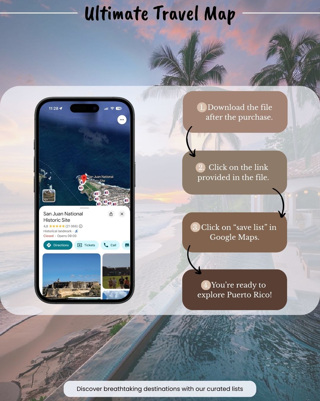 Puerto Rico Travel Map - Sight Maps