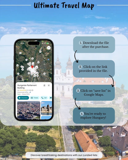 Hungary Travel Map - Sight Maps