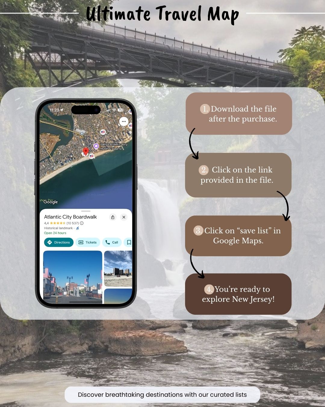 New Jersey Travel Map - Sight Maps