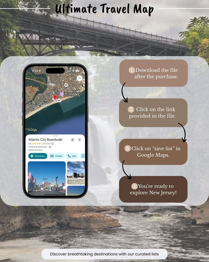 New Jersey Travel Map - Sight Maps