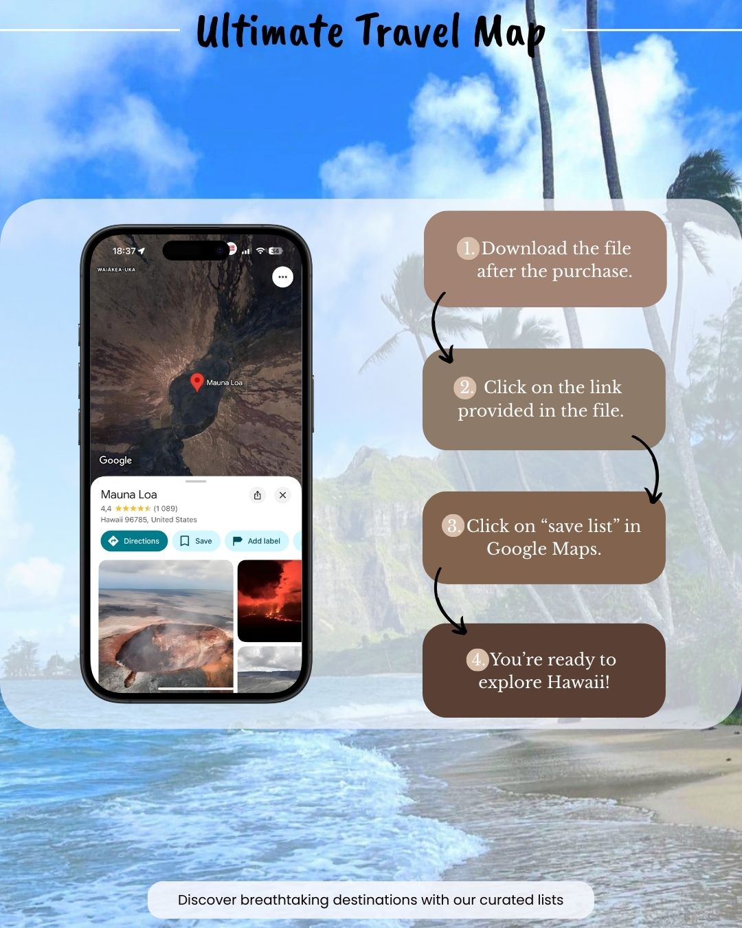 Hawaii Travel Map - Sight Maps