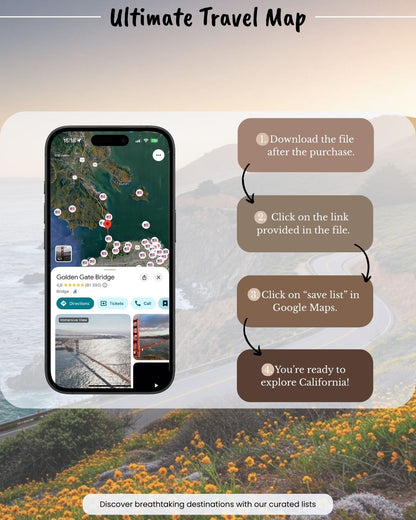 California Travel Map - Sight Maps