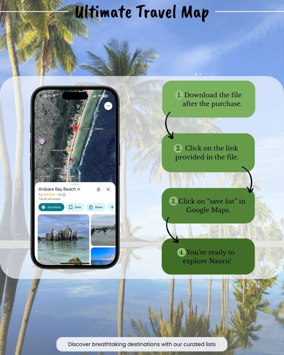 Nauru Travel Map - by Sight Maps