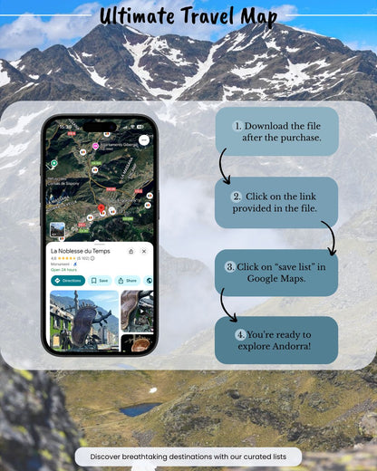 Andorra Travel Map - Sight Maps