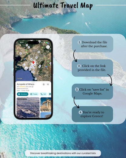 Greece Travel Map - Sight Maps