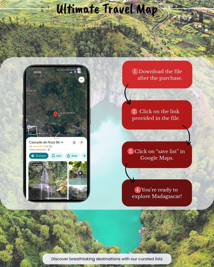 Madagascar Travel Map - Sight Maps