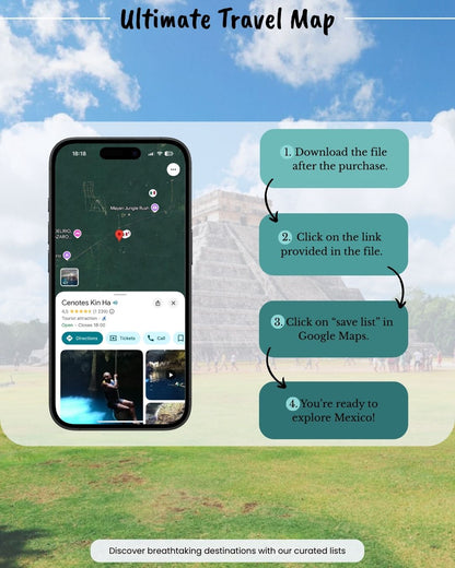 Mexico Travel Map - Sight Maps