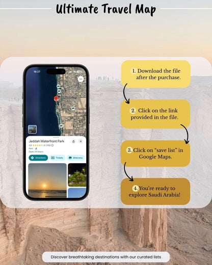 Saudi Arabia Travel Map - Sight Maps