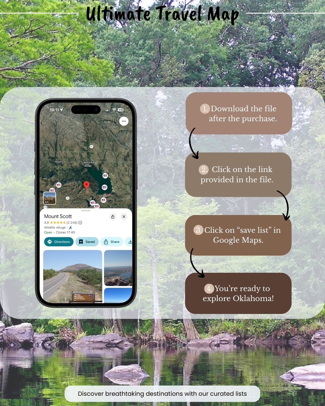 Oklahoma Travel Map - Sight Maps