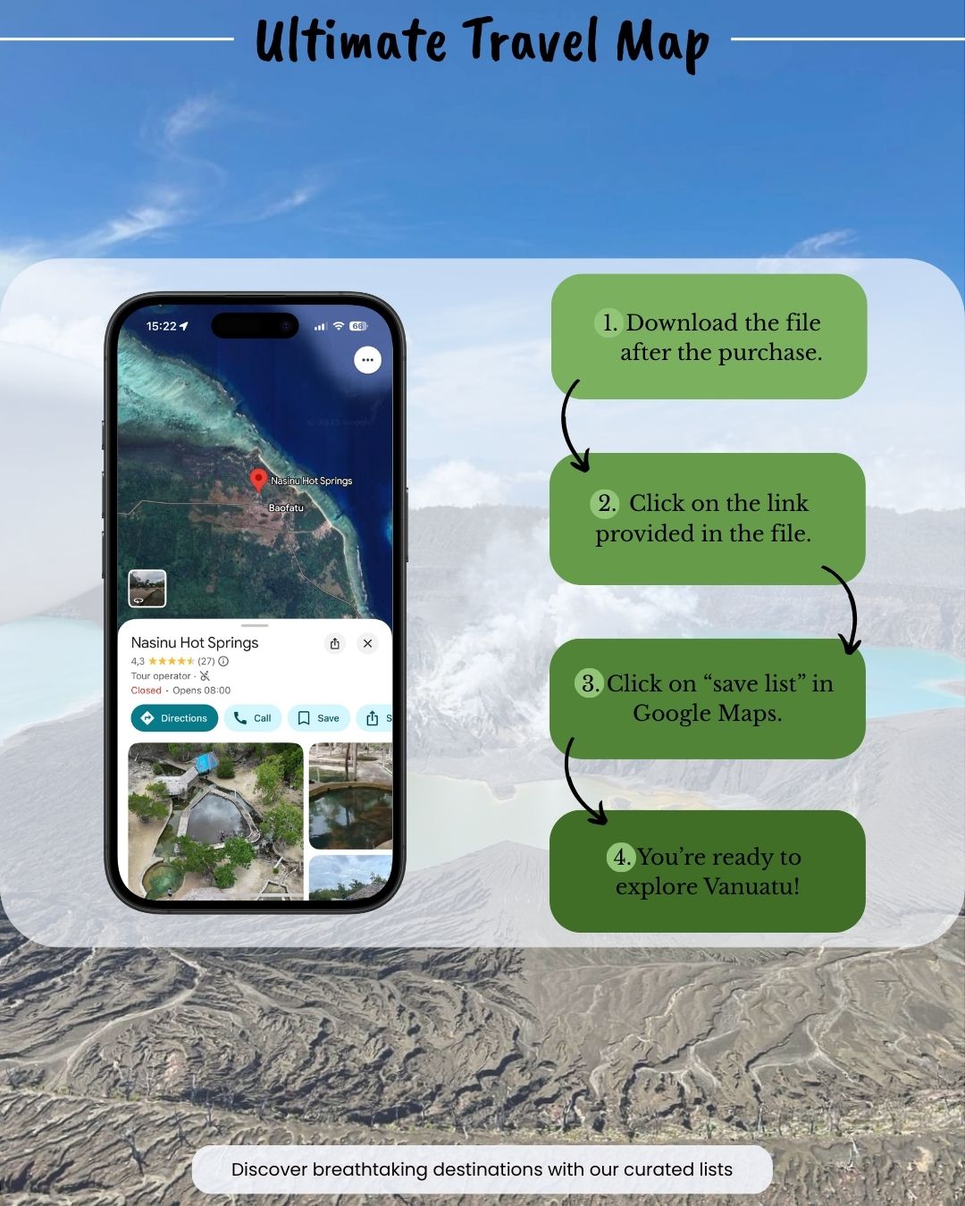 Vanuatu Travel Map - Sight Maps