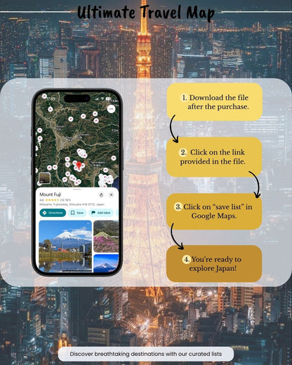 Japan Travel Map - by Sight Maps