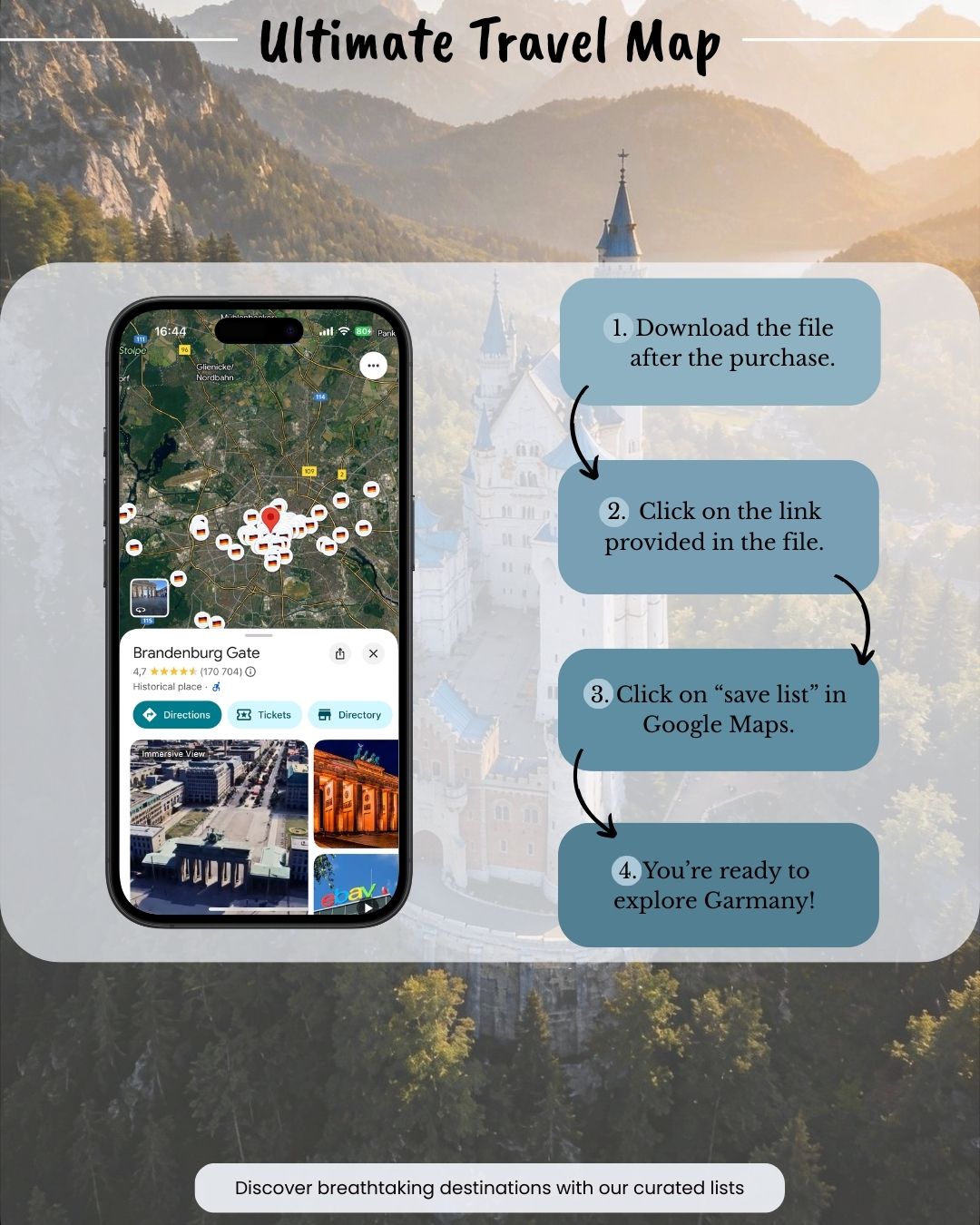 Germany Travel Map - Sight Maps