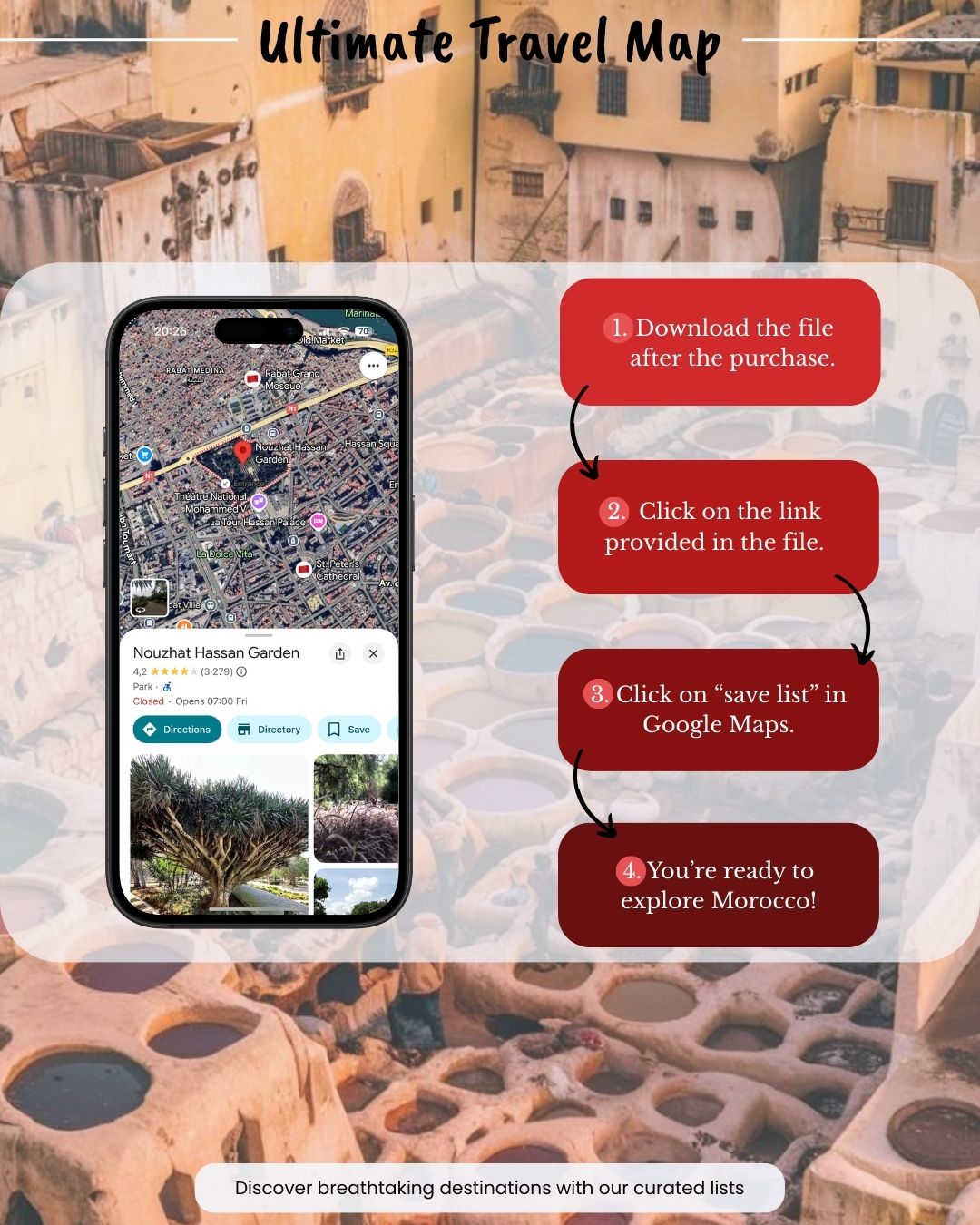 Morocco Travel Map - Sight Maps