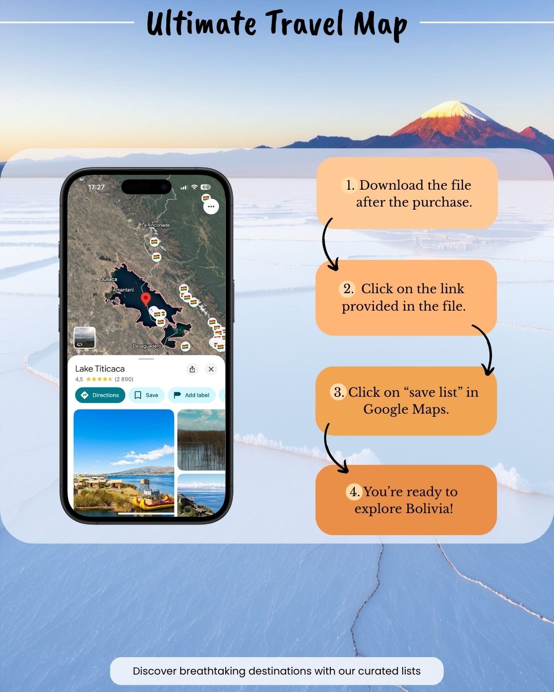 Bolivia & Chile Trip - Sight Maps