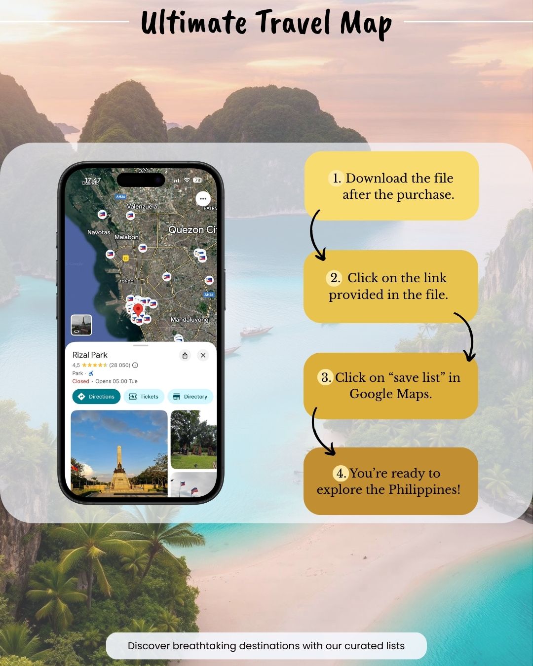 Philippines Travel Map - Sight Maps