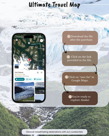 Alaska Travel Map - Sight Maps