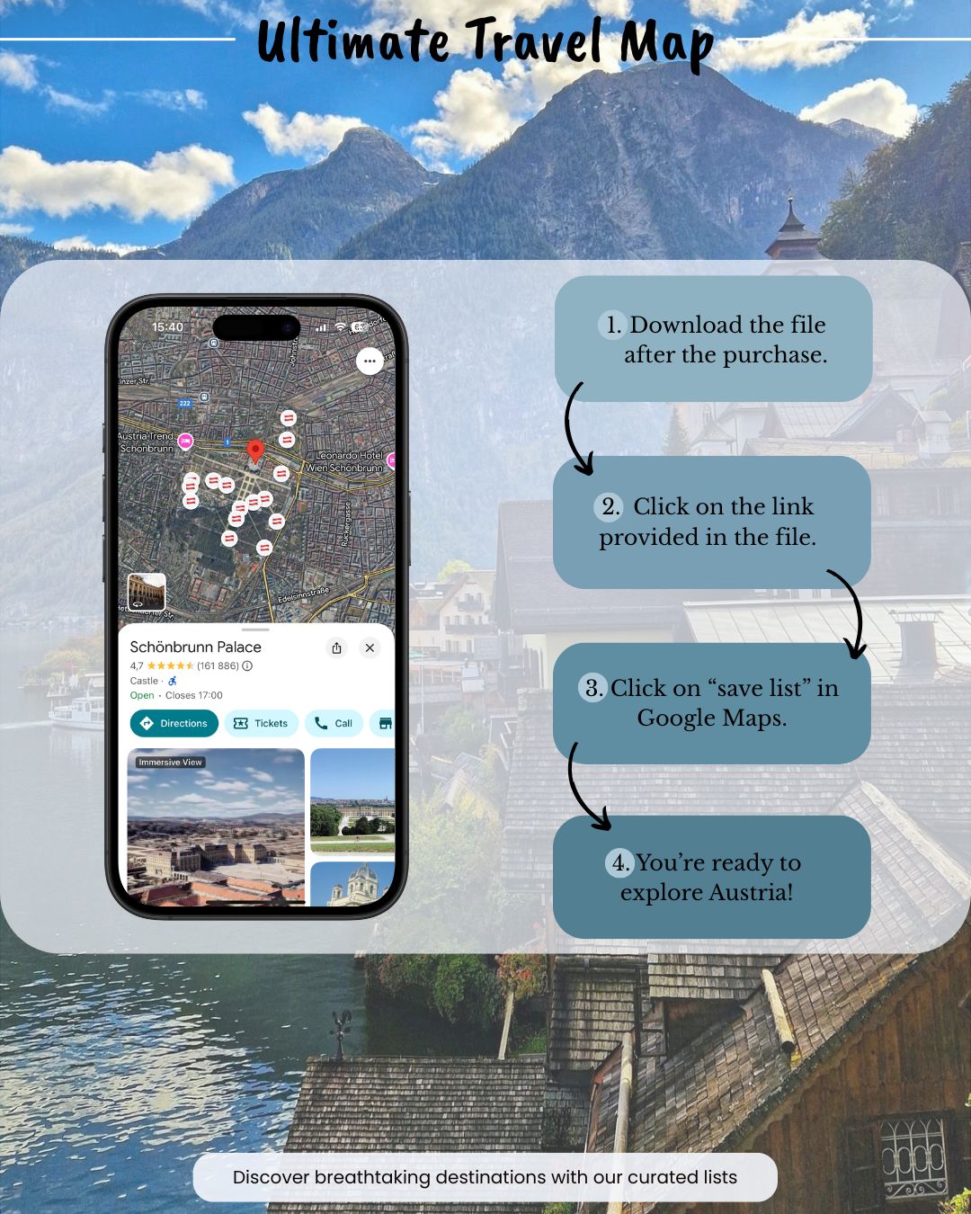 Alps Road Trip Bundle - Sight Maps