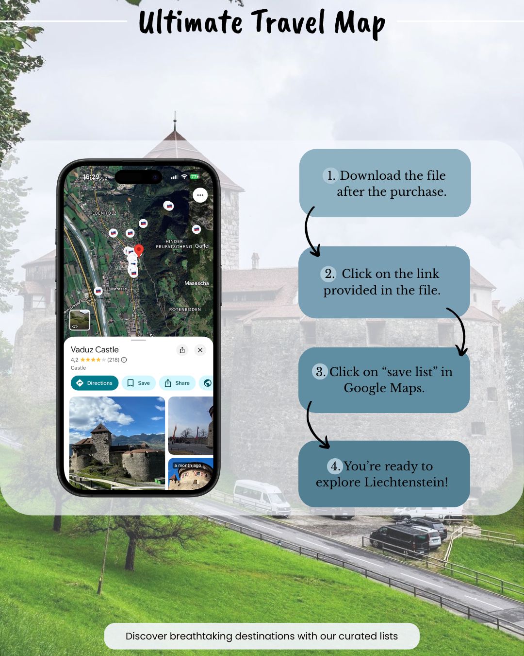 Alps Road Trip Bundle - Sight Maps