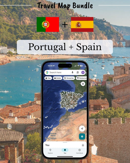 Iberian Peninsula Trip Bundle - Sight Maps