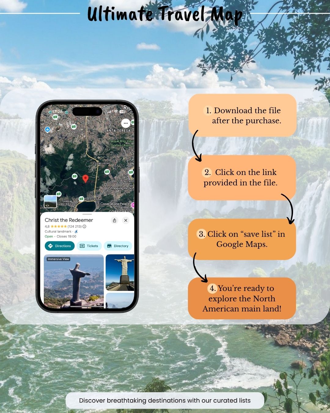 South America Travel Bundle - Sight Maps