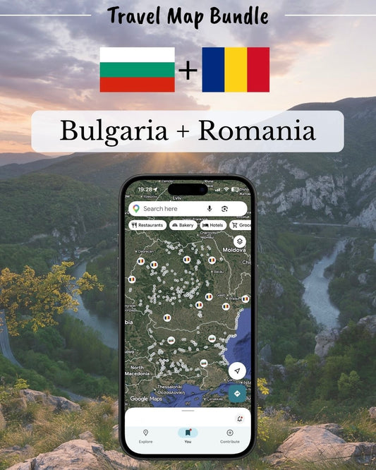 Romania + Bulgaria Explorer - Sight Maps