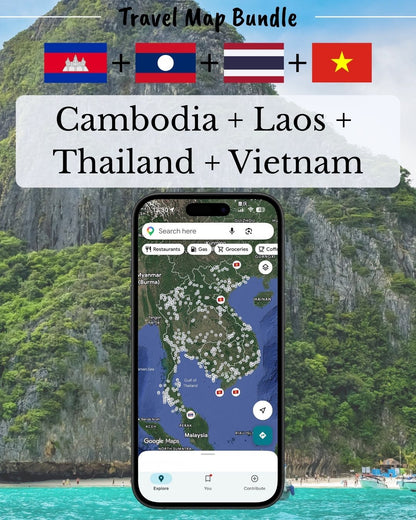 Southeast Asia Adventure Bundle - Sight Maps