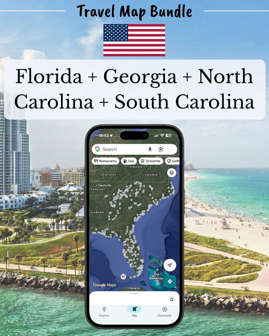 Southeast Coast Bundle - Sight Maps