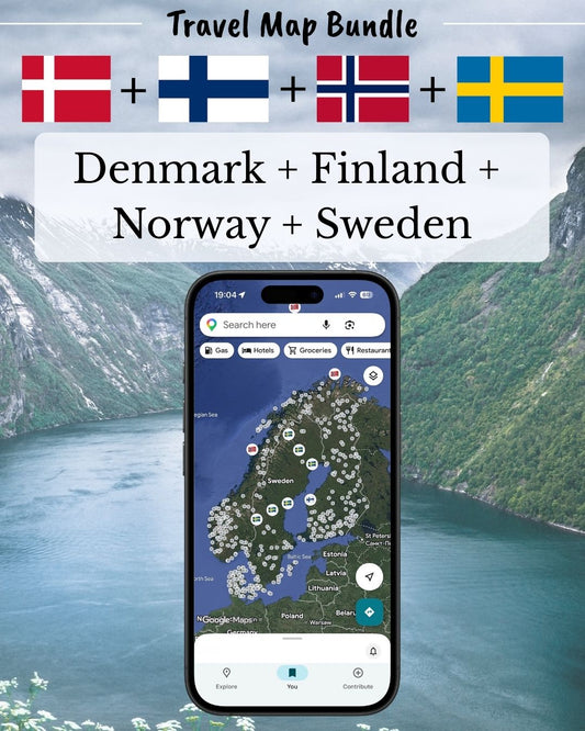 Scandinavia Explorer Bundle - Sight Maps