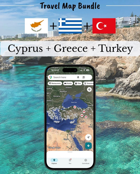 Eastern Mediterranean Trip - Sight Maps