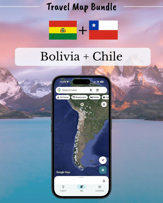 Bolivia & Chile Trip - Sight Maps