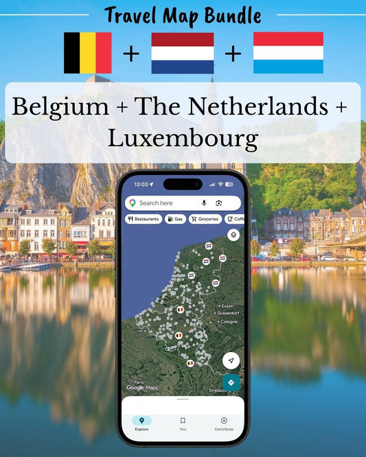Benelux Travel Bundle - Sight Maps
