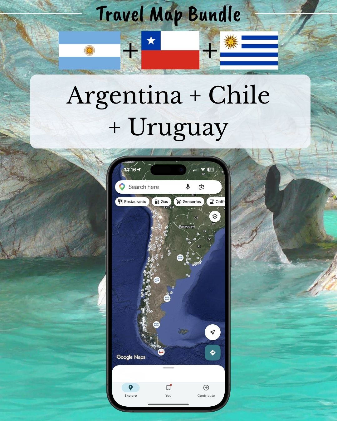 Southern South America Trip - Sight Maps