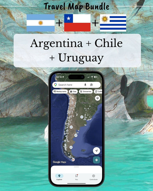 Southern South America Trip - Sight Maps