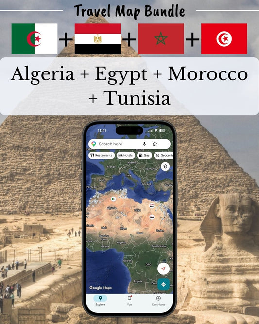 North Africa Explorer Bundle - Sight Maps
