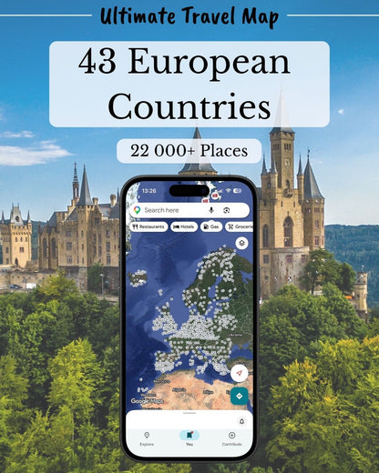 Ultimate Europe Travel Bundle - Sight Maps