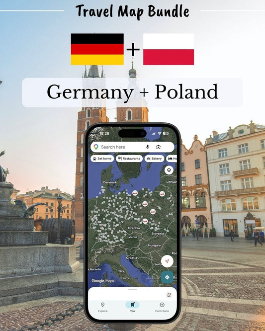 Germany + Poland Trip - Sight Maps